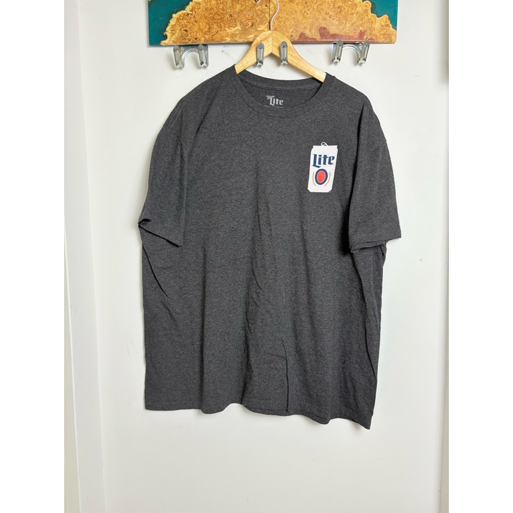 เสื้อยืดมือสอง beer miller lite (135)
