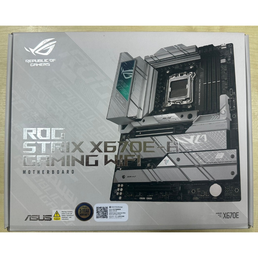 ASUS ROG STRIX X670E-A GAMING WIFI DDR5 [มือสอง]