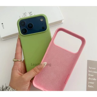 เคส กำมะหยี่ Silicone สำหรับ ไอโฟน iPhone 17 17Air 17Pro iPhone 17Promax เคสซิลิโคน กันเปื้อน พร้อมส่ง สีพาลเทส 024