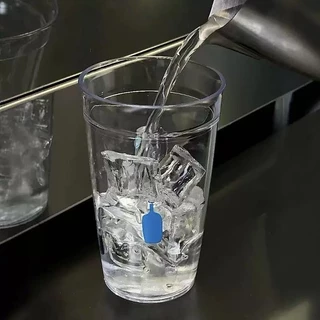 Blue Bottle Coffee Clear Cold Tumbler 450ml แก้วกาแฟพร้อมหลอด ฟรีสําหรับรถสํานักงาน