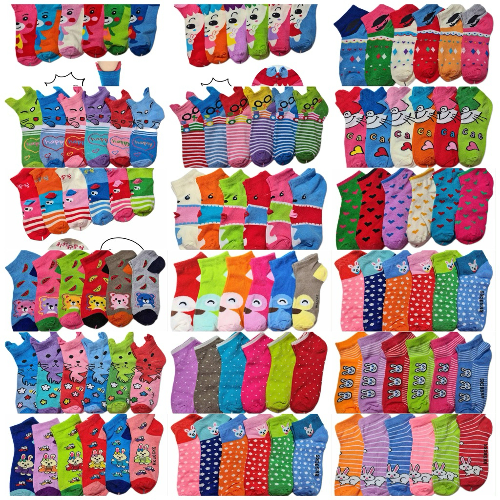49.ข้อสั้น  และ  ใต้ตาตุ่ม SOCKSY ราคายกโหล มี 12 คู่