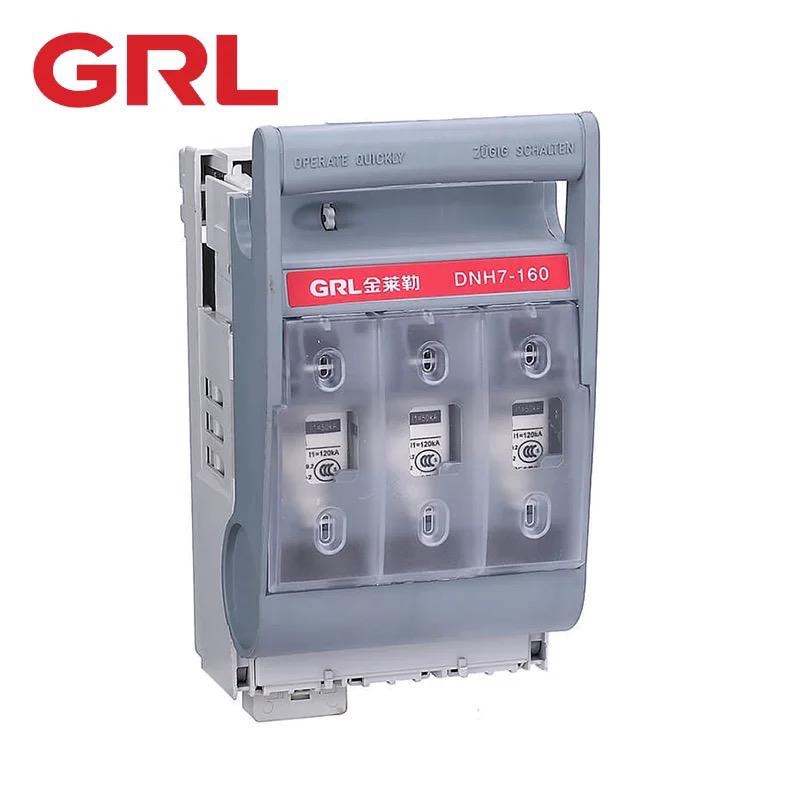 ฐานฟิวส์ใบมีด ฐานฟิวส์แบบมือจับ Fuse Switch 3P 690VAC 160A GRL