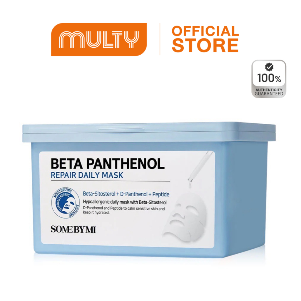 Some By Mi Beta Panthenol Repair Daily Mask (30 แผ่น) 350 ML. เสริมเกราะป้องกันความชุ่มชื้น
