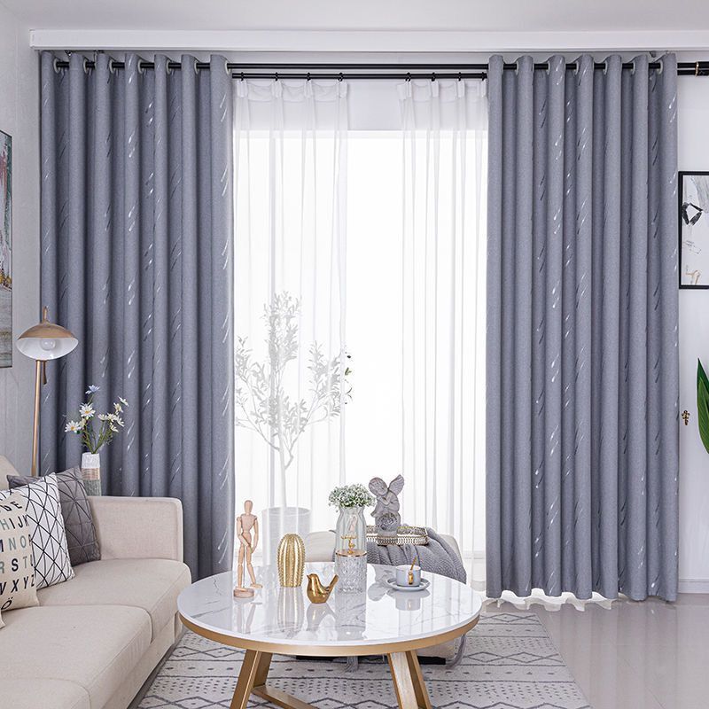 แนะนำ ผ้าม่าน ผ้าม่านทึบกันร้อน ม่านประตูผืนใหญ่3เมตร กั้นห้อง ผ้าม่านหน้าต่าง กันแสงกันยูวี รูปแบบดาวตก (ห่วงตาไก่) พร้อมส่ง ราคาพิเศษ มีเก็บเงินปลายทาง