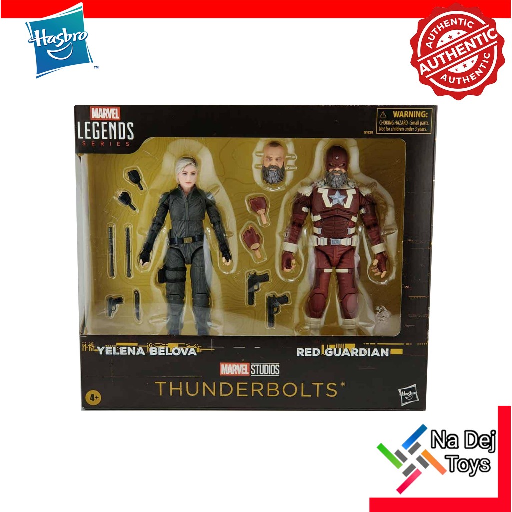 Marvel Legends Thunderbolts* Yelena Belova & Red Guardian 6" Figure มาเวล เลเจนด์ส เยเลน่า เบโลว่า & เร้ด การ์เดี้ยน