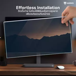 🔥ขายดีส่งไว🔥⚡️แผ่นกรองแสงหน้าจอ⚡️ NUBWO NSP1 Anti-Blue Light Protective Film Monitor ถนอมสายตา ติดตั้งง่าย