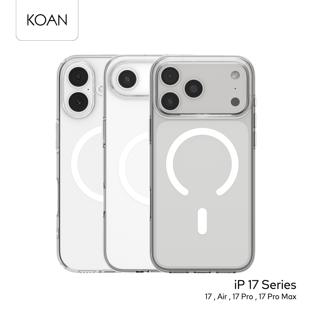 SPIGEN เคสกันกระแทก Liquid Crystal MagFit Clear White ใช้สำหรับ iPhone 17 Series