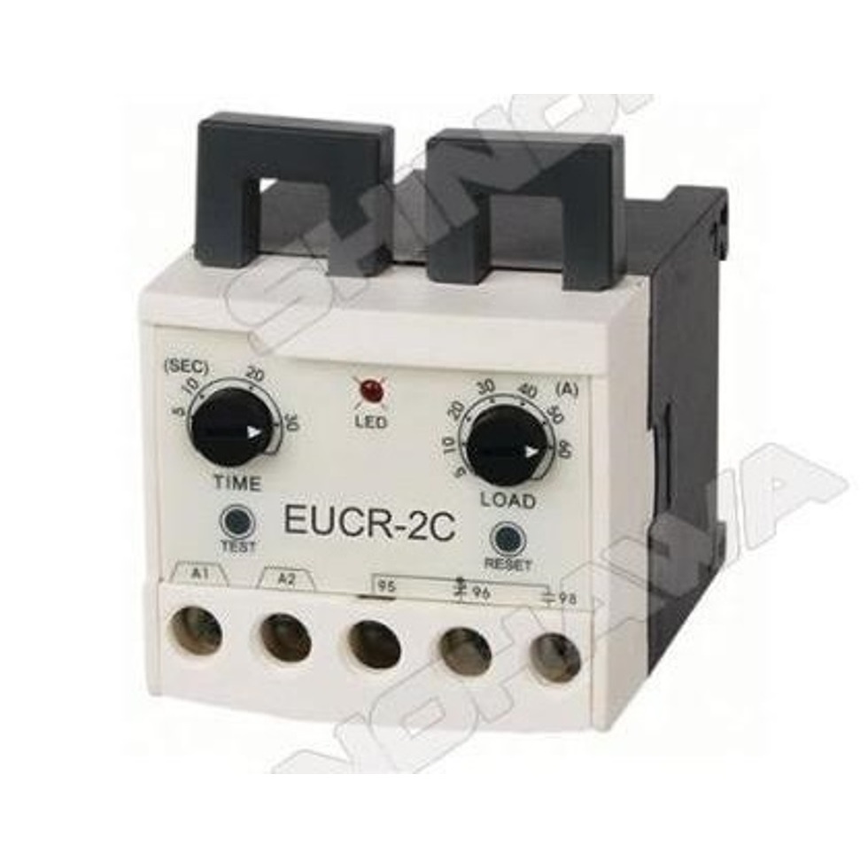 Shinohawa : รีเลย์ EUCR-2C 0.5-6A ต่อผ่าน CT  (TC120) .รีเลย์ EUCR-2C 3-30A  (TC121)