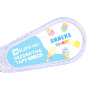 Elephant เทปตกแต่ง แฟนซี 3M คละลาย จำนวน 1 ชิ้น