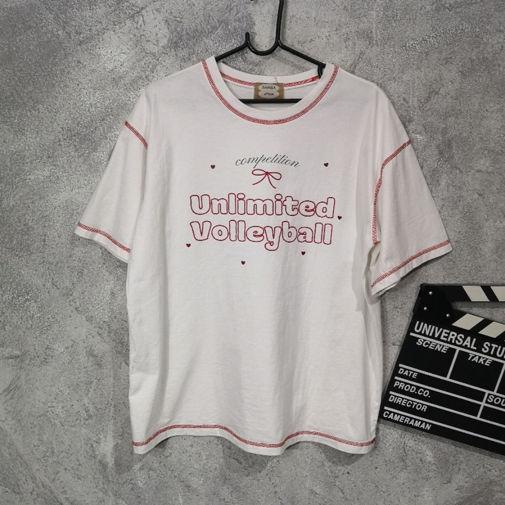 ผ้ามือสอง เสื้อยืดแขนสั้น SARISA