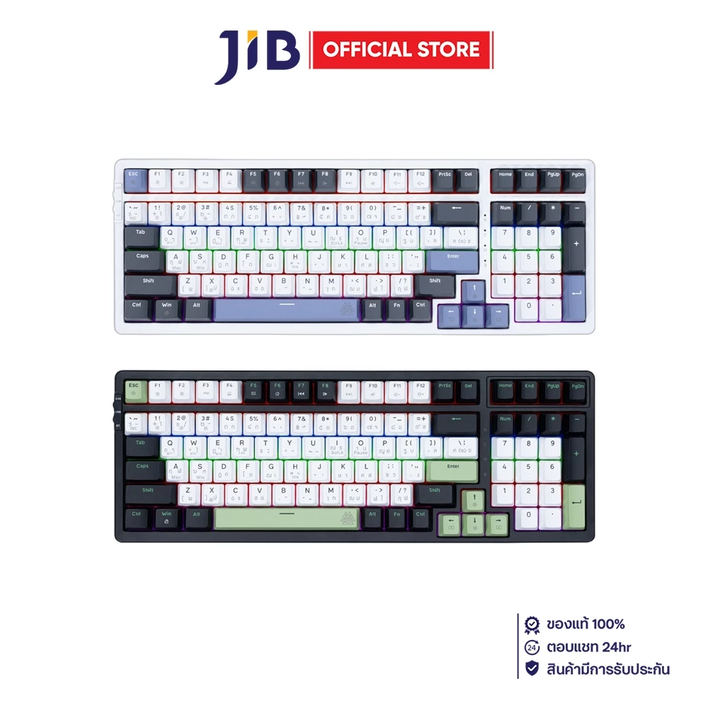 WIRELESS KEYBOARD (คีย์บอร์ดไร้สาย) EGA TYPE CMK9