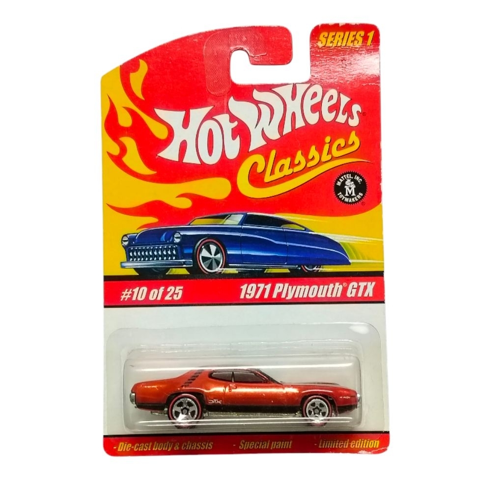 Vintage Hot wheels รถโมเดล PLYMOUTH GTX 1971