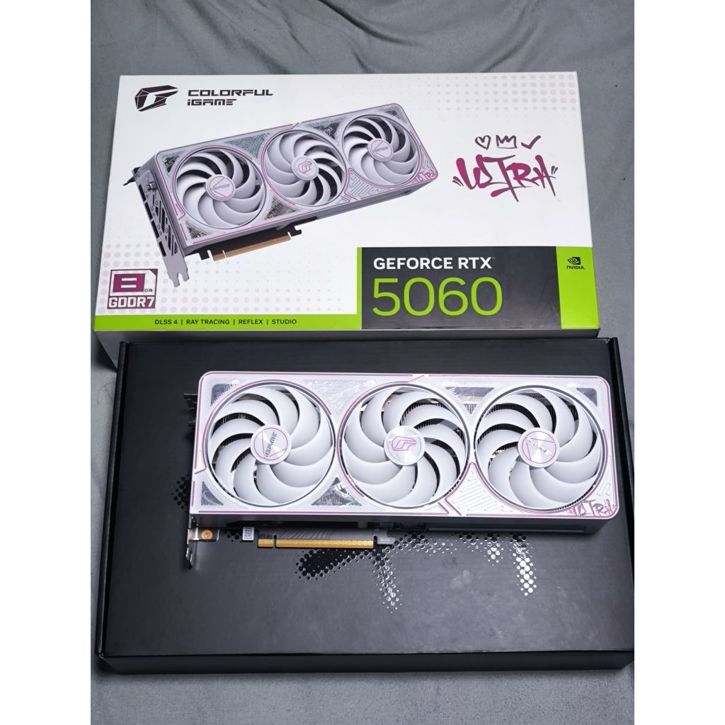igame rtx 5060 8gb ddr5 มือสองสภาพดี