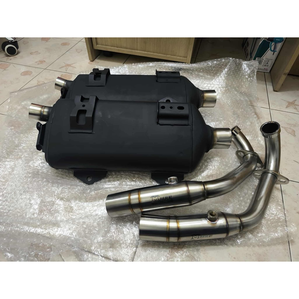 ท่อเเท้ผ่าXmax300 MRFคอเลสหนา มี มอก.ผ่าหมก,ผ่าเปิดใส่ได้ทุกปี