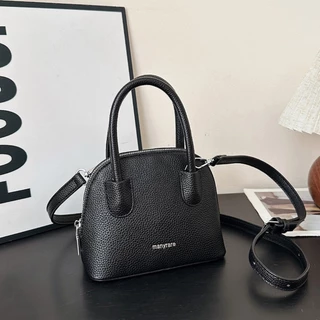 Manyrare bosten bag กระเป๋าสะพายสุภาพสตรี กระเป๋าแฟชั่นทรงเปลือกหอยใบเล็กน่ารัก shoulder bag manyrare.bkk