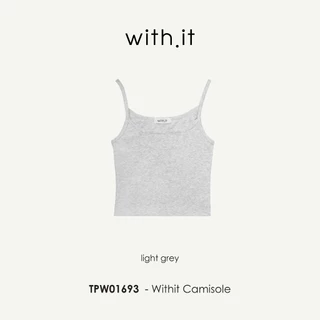Witihit basic cropped camisole สายเดี่ยวทรงครอป - TPW01693