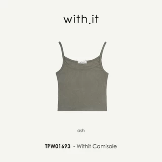 Witihit basic cropped camisole สายเดี่ยวทรงครอป - TPW01693