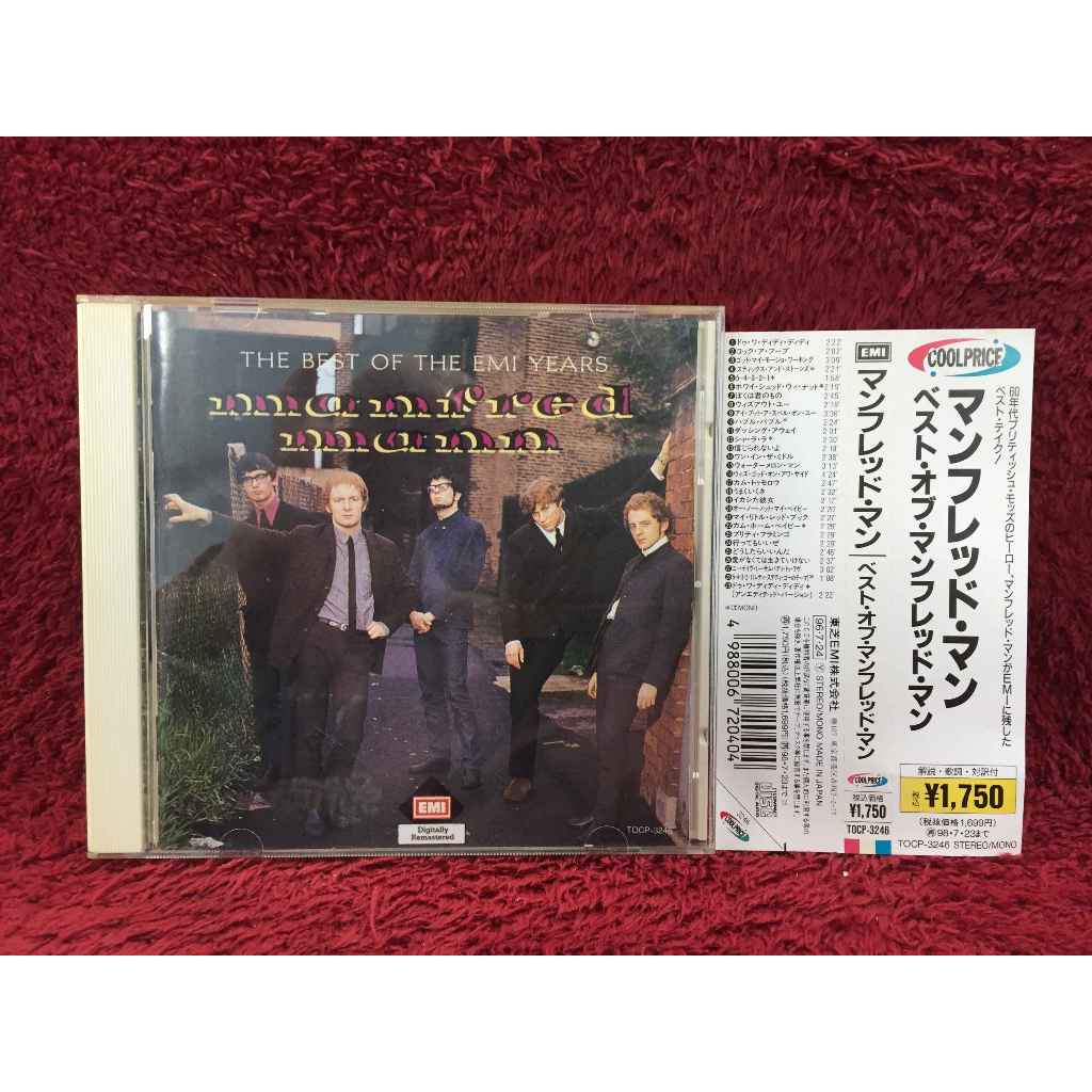 CD Manfred Mann – The Best Of The EMI Years สภาพตามรูปปก DA116-47