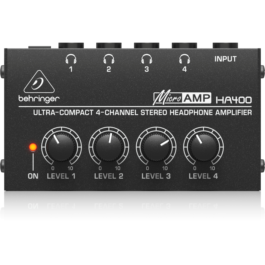 BEHRINGER HA400 HEADPHONE AMP แอมป์ HA-400 HA 400 เครื่องขยายหูฟัง เครื่องแยกหูฟัง