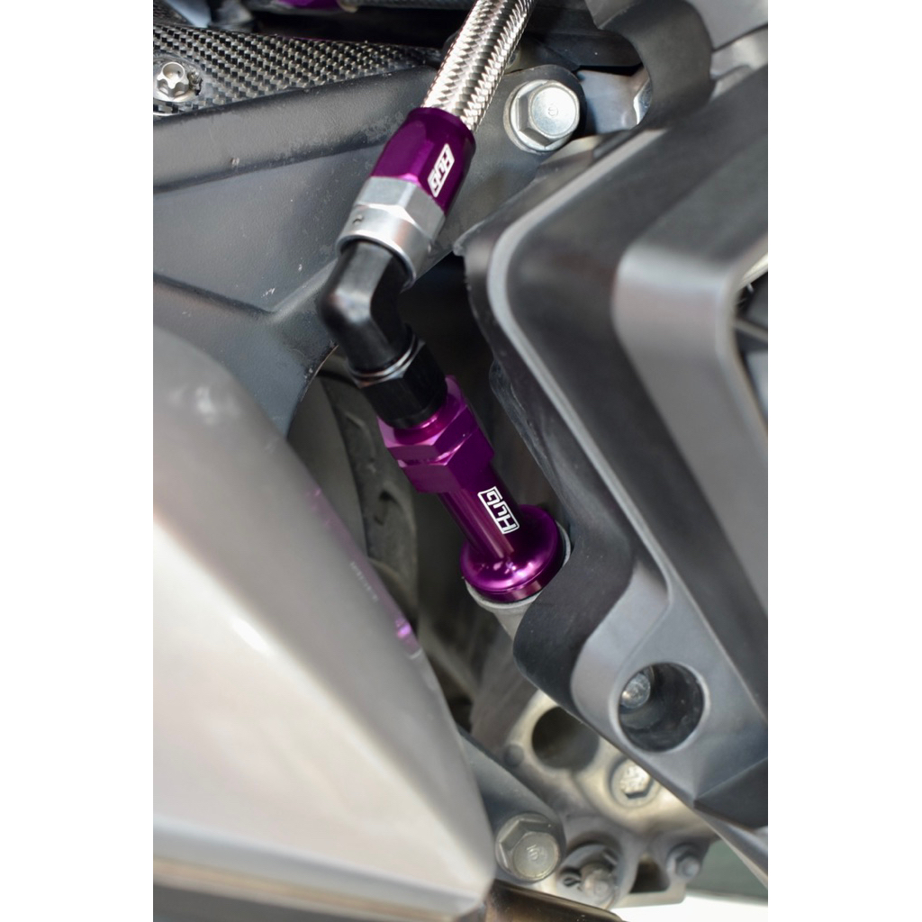 HYB สายระบายไอ+ฐานตันอลูไดล์ จีออโน่ หลีด pcx นูโว ฟีโน่ มีโอ แกรนด์ N-max