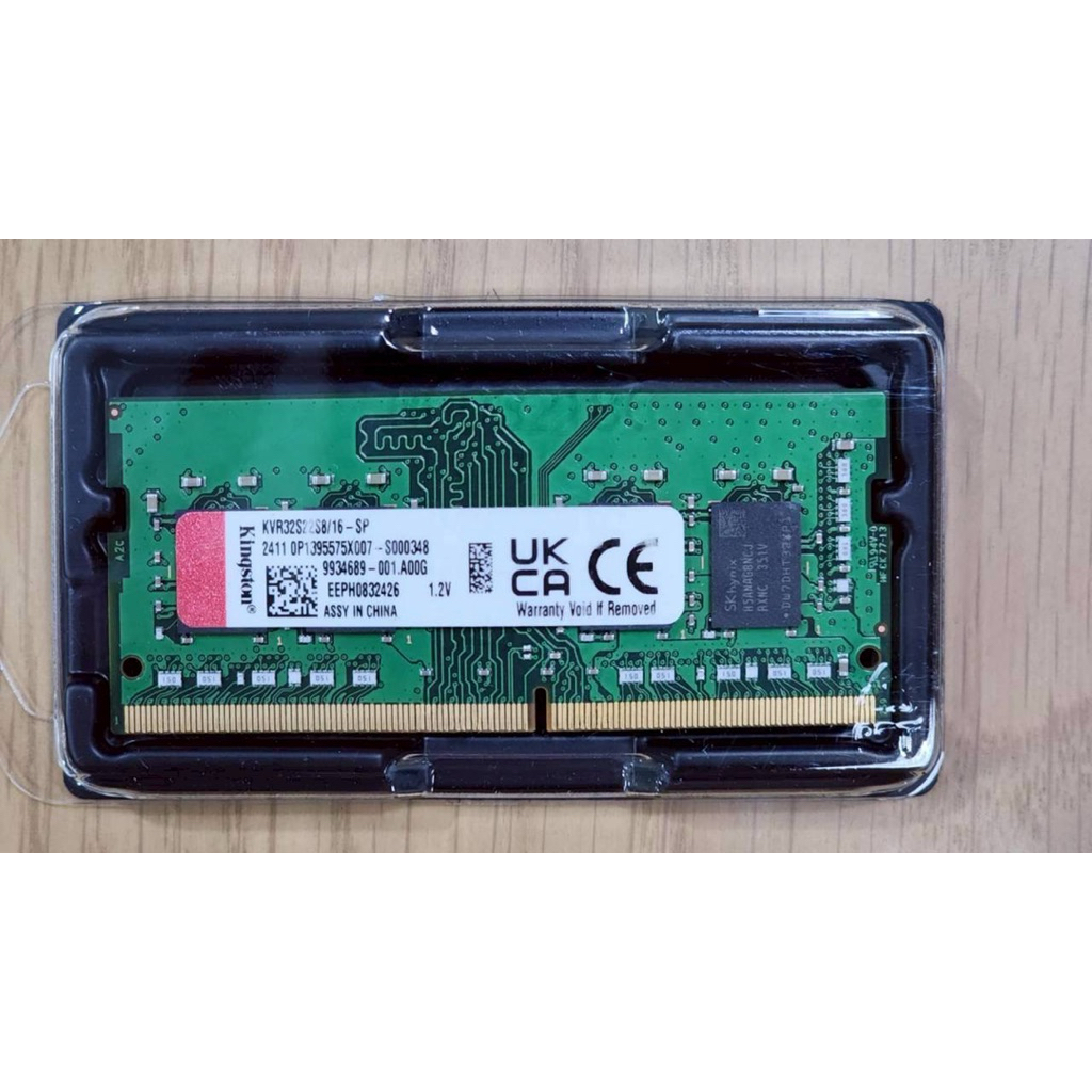 Kingston RAM DDR4 16G/3200MHZ SO-DIMM(KVR32S22S8/16-SP)