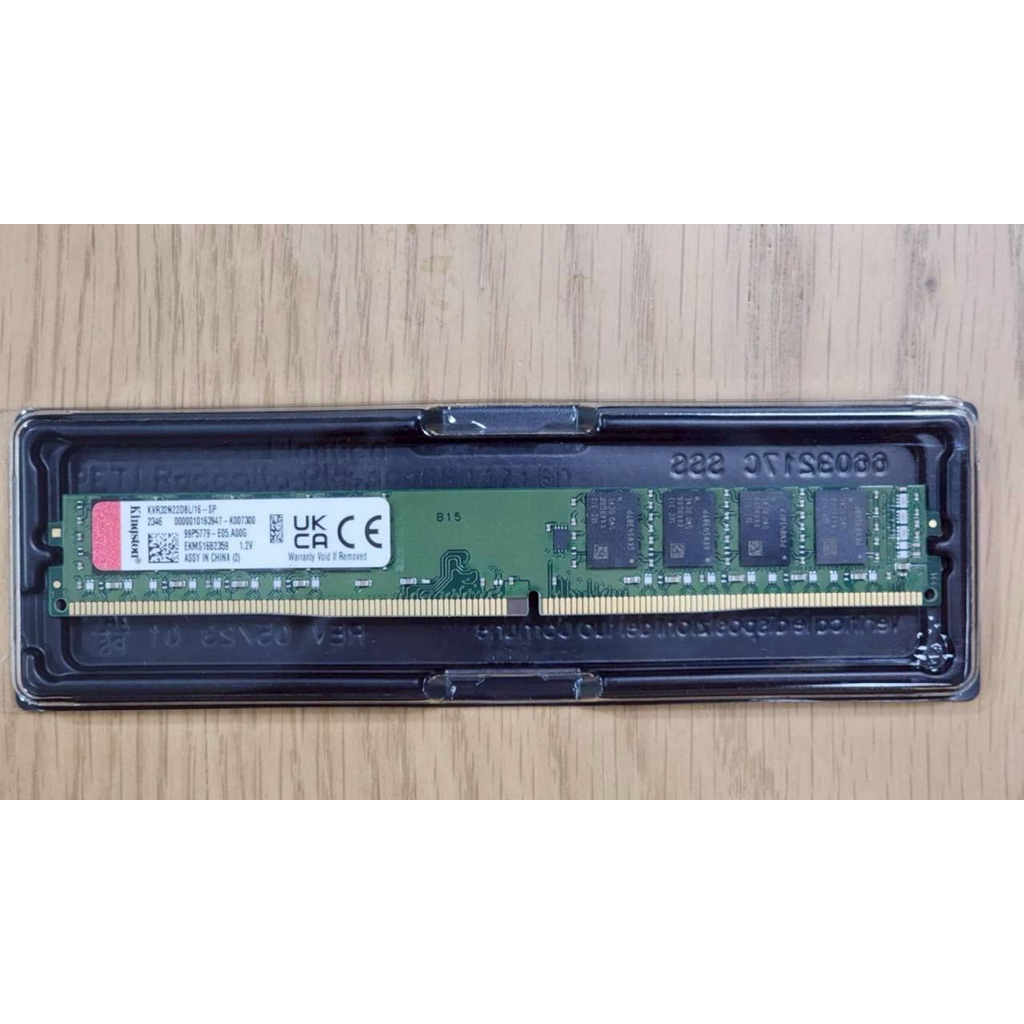 Kingston RAM DDR4 16G/3200MHZ U-DIMM(KVR32N22D8/16-SP)