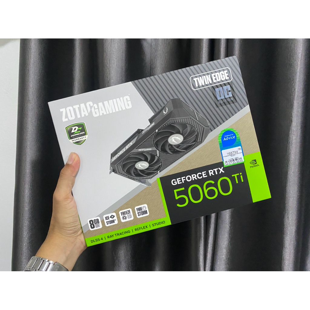 RTX5060TI 8GB ZOTAC TWIN EDGE