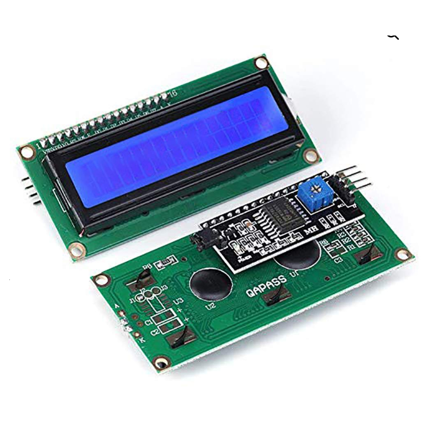 1602 Module 16×2 LCD Display + I2C Interface