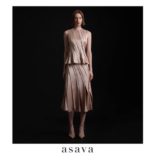 [asava aw25] Tabitha Asymmetric Skirt กระโปรงผู้หญิง ชายอสมม…