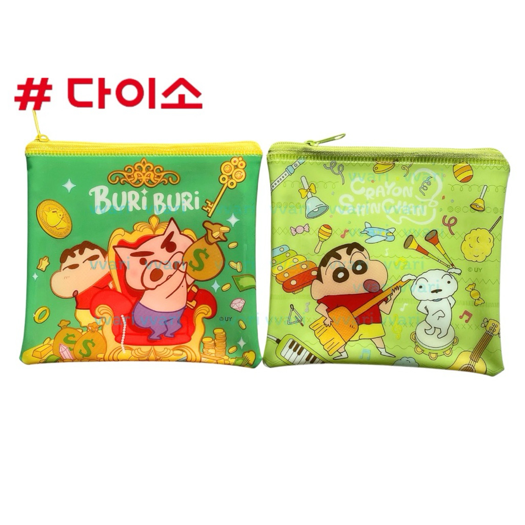 Daiso korea Crayon Shin-Chan ชินจัง ถุง สมุด ไดโซะ เกาหลี