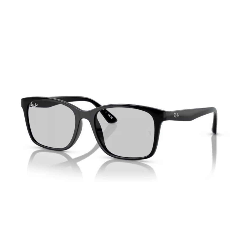 แว่นตา กรอบแว่นพร้อมเลนส์ รุ่น RX7059D สี 2000-ดำ ขนาด 55(L)