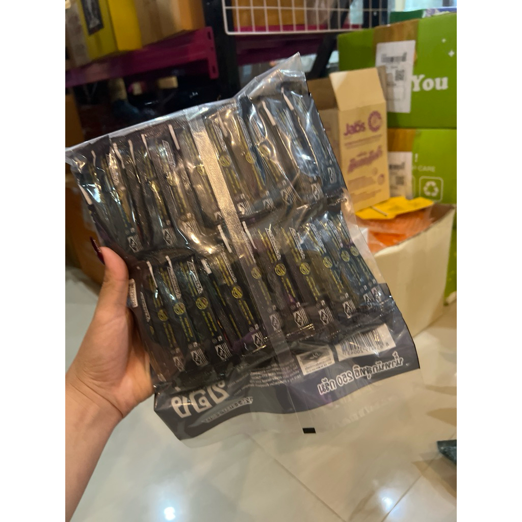 กาแฟดำเขาทะลุ แบล็ค ตรา คอฟฟี่ฟาร์ม กาแฟจากชุมพร ขนาด 2.5 กรัม 1 ห่อใหญ่ 100 ซอง - รูปที่ 6