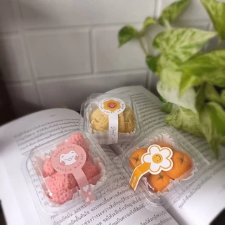 อบ-อุ่น คุกกี้เนยไส้ผลไม้กวน กล่องเล็ก ขนม ของขวัญ ของฝาก ของแจก