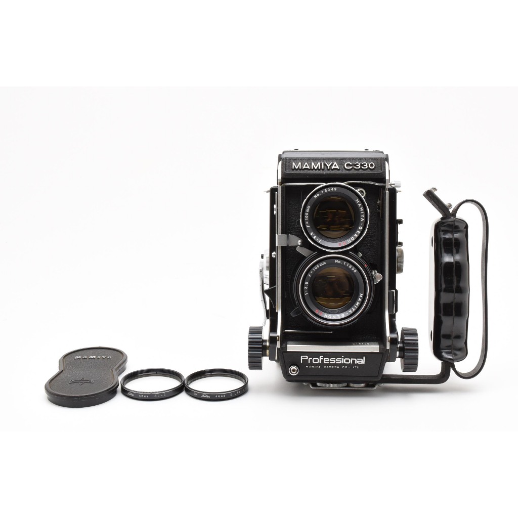 【 Direct from Japan 】 Near Mint+3 Mamiya C330 Pro + Sekor DS 105mm F/3.5 TLR 6x6 Film Camera