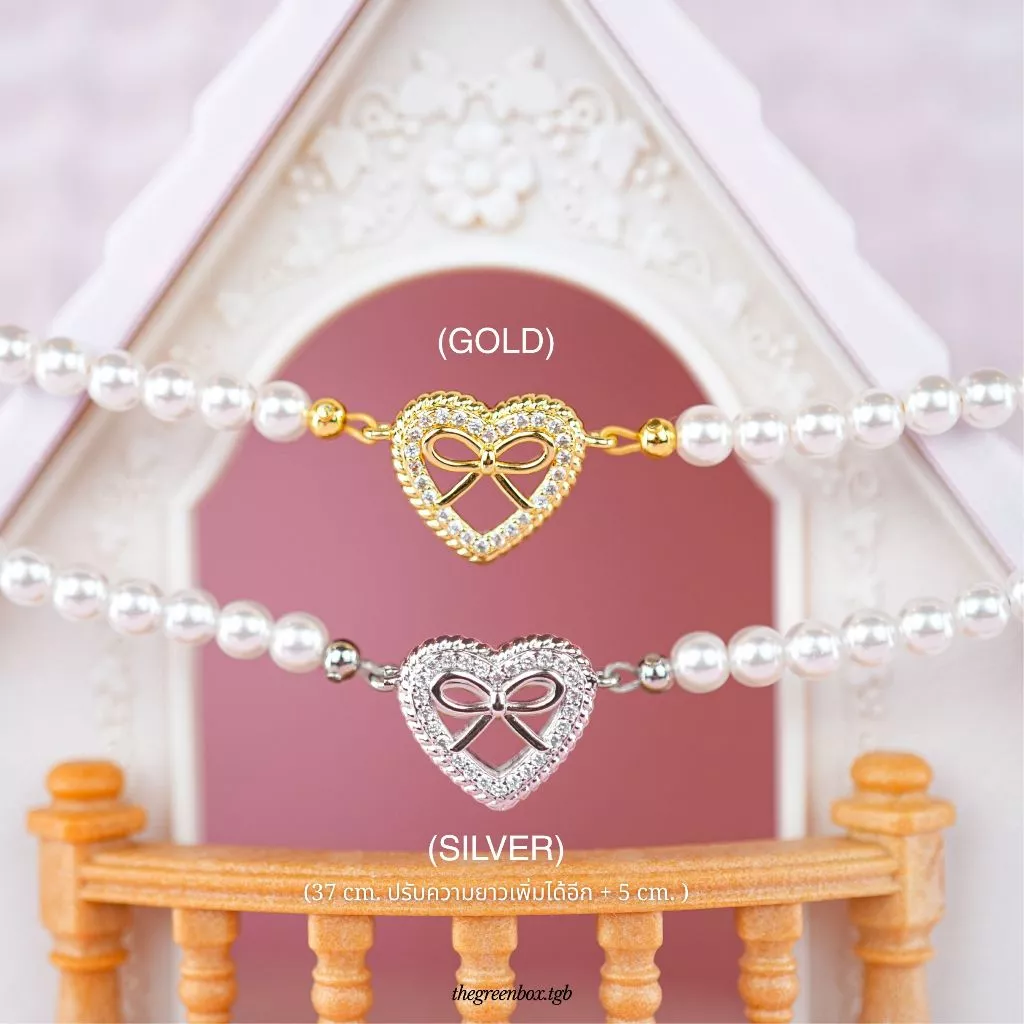 สร้อยคอ Lovely Angel Pearl Necklace - The Green Box