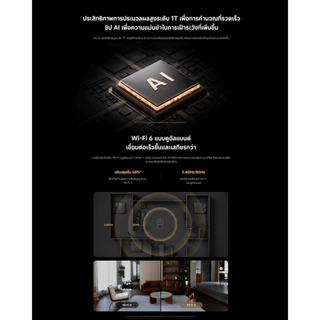 Xiaomi Smart Camera C500 กล้องวงจรปิด I ความละเอียด 3200x1800 I ตรวจจับบุคคล | Wi-Fi 6 แบบดูอัลแบนด์ | กล้อง Xiaomi 3.5K