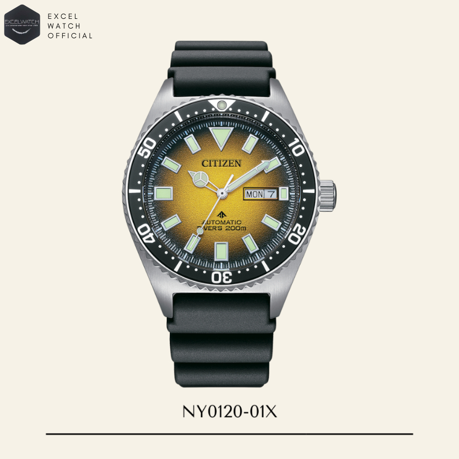 [ Excel Watch ] นาฬิกาซิติเซน CITIZEN Promaster รุ่น NY0120-01X 200M Automatic