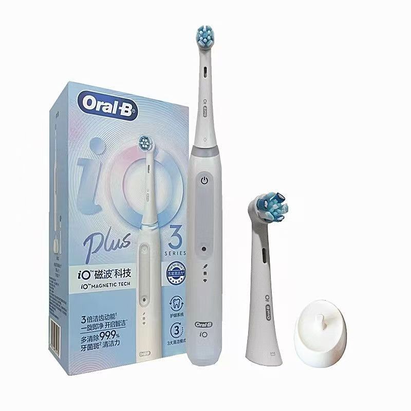 Oral-B แปรงสีฟันไฟฟ้าสำหรับผู้ใหญ่ เทคโนโลยี Braun Electric Toothbrush IO3