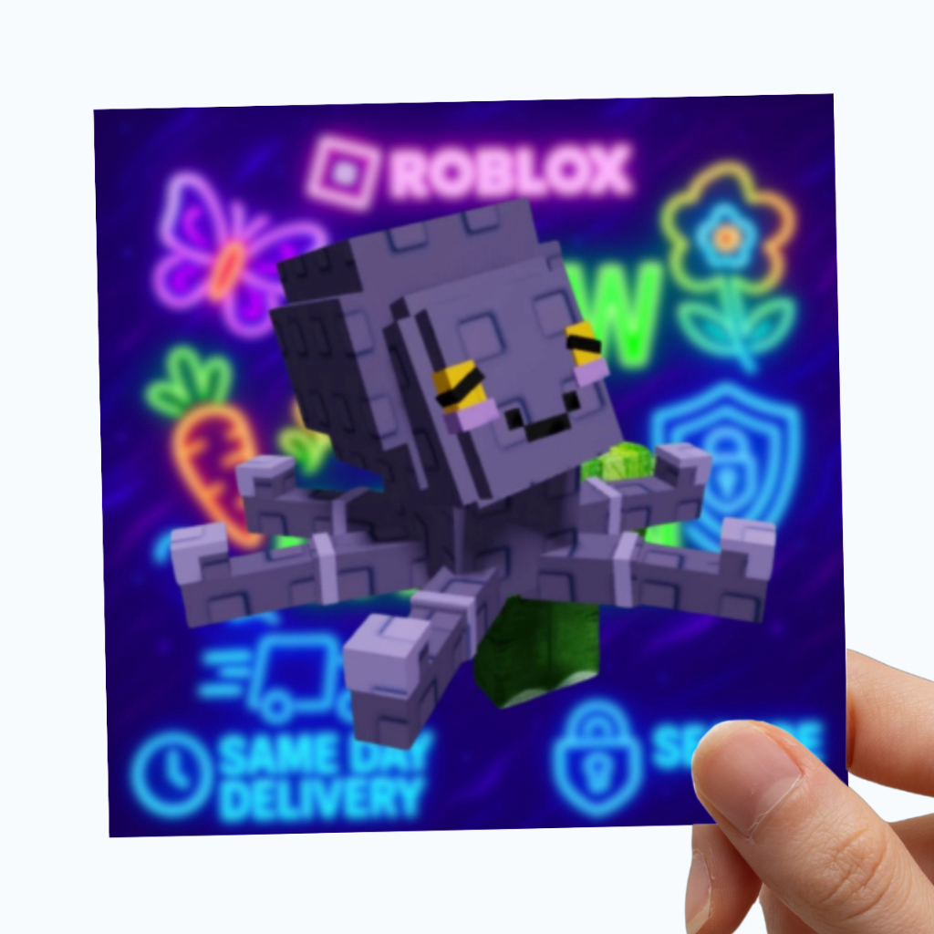 การ์ดเกมไก่ตัน Grow A Garden แบบกระดาษ - หมึก