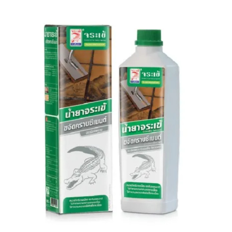 น้ำยาจระเข้ ขจัดคราบซีเมนต์ Crocodile Cement Remover ขนาด 500 CC