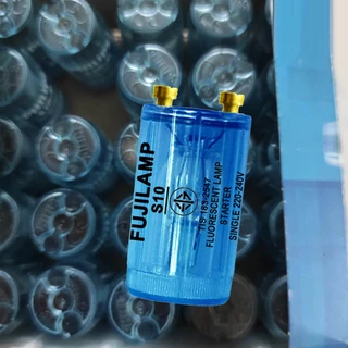 FUJILAMP สตาร์ทเตอร์ (25 ชิ้น/1กล่อง) รุ่น S10(4-65W) & S2(4-22W) สำหรับหลอดไฟ Fluorescent starter