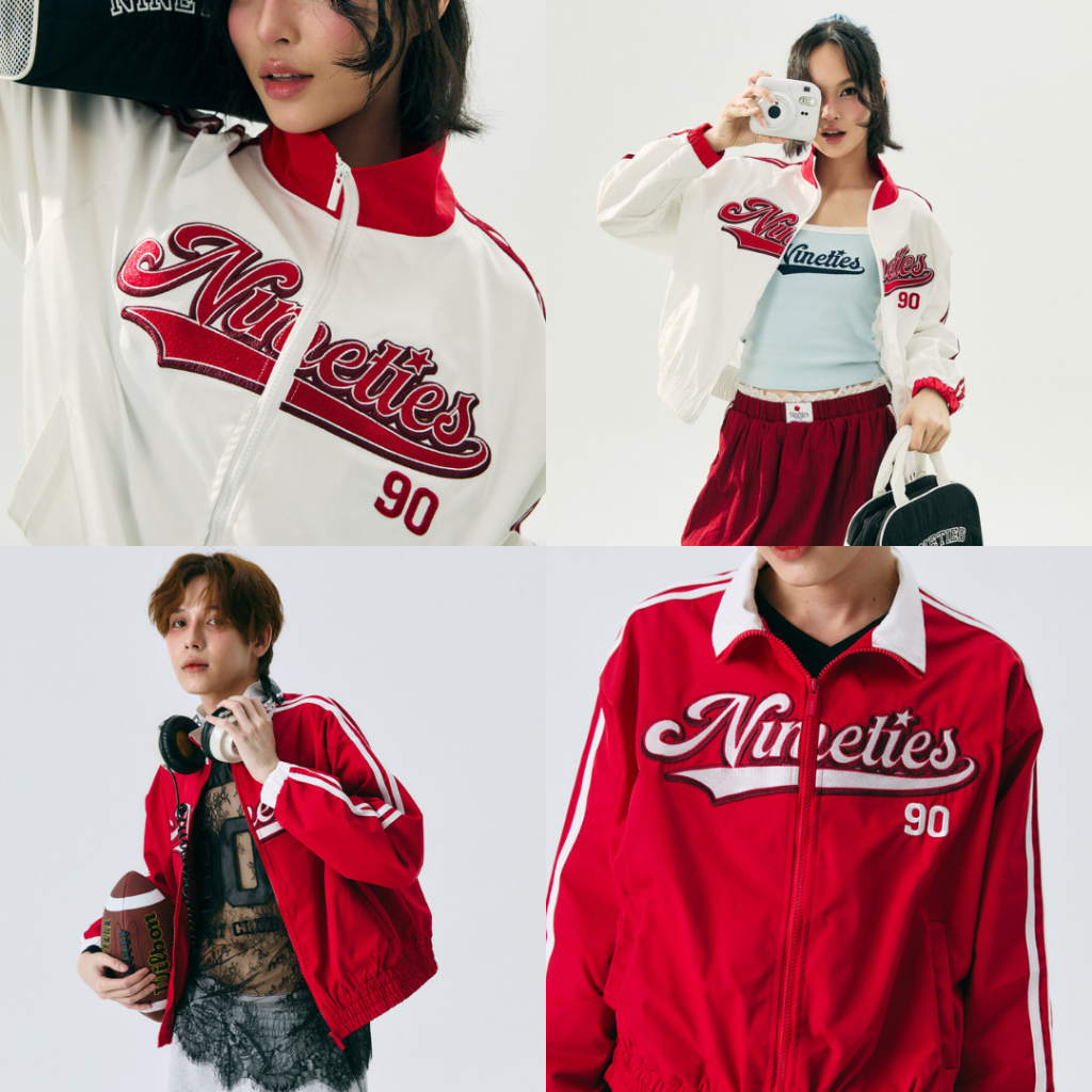Nineties Design : Sport Club Jacket เสื้อแจ็คเก็ต รุ่น Maira