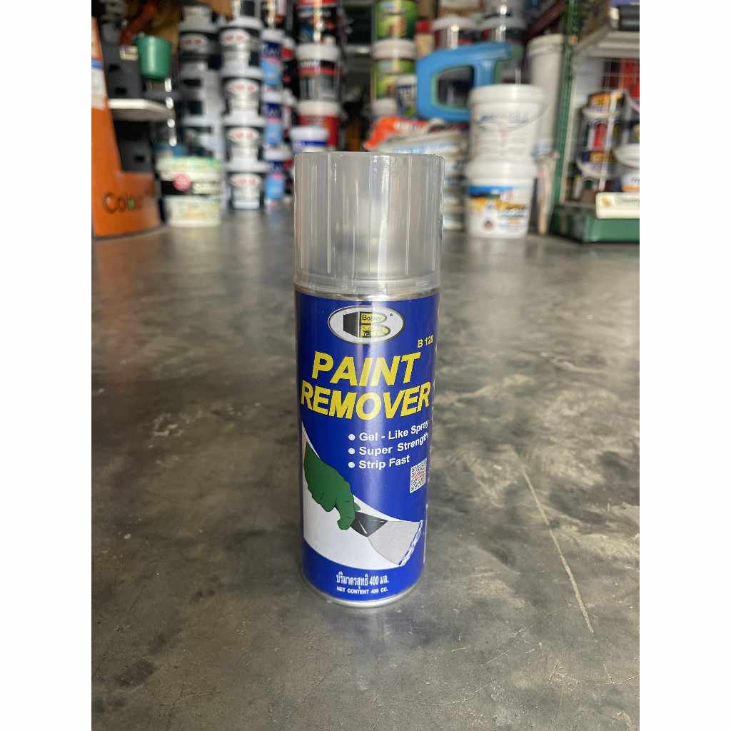 Bosny Paint Remover สเปรย์ลอกสีชนิดเจลใส น้ำยาลอกสี B128