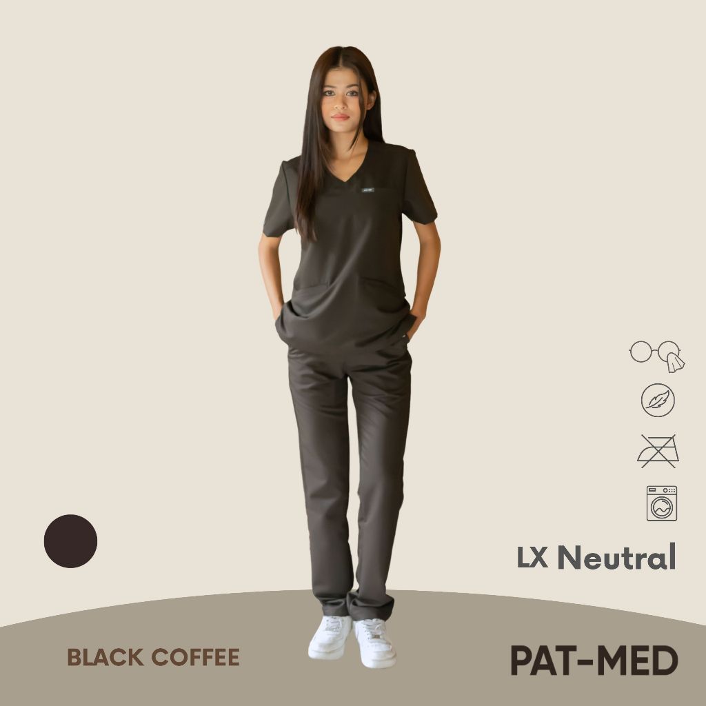 PAT-MED LX Neutral Scrubs Sets Top & for Female ชุดสครับแพทย์ พยาบาล (ไม่รวมปักชื่อ) - รูปที่ 4
