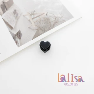 สต็อปเปอร์หัวใจคนหน้าตาดีโซคิ้วสยิวกริ้ว heart alloy stopper T387 13.9mm