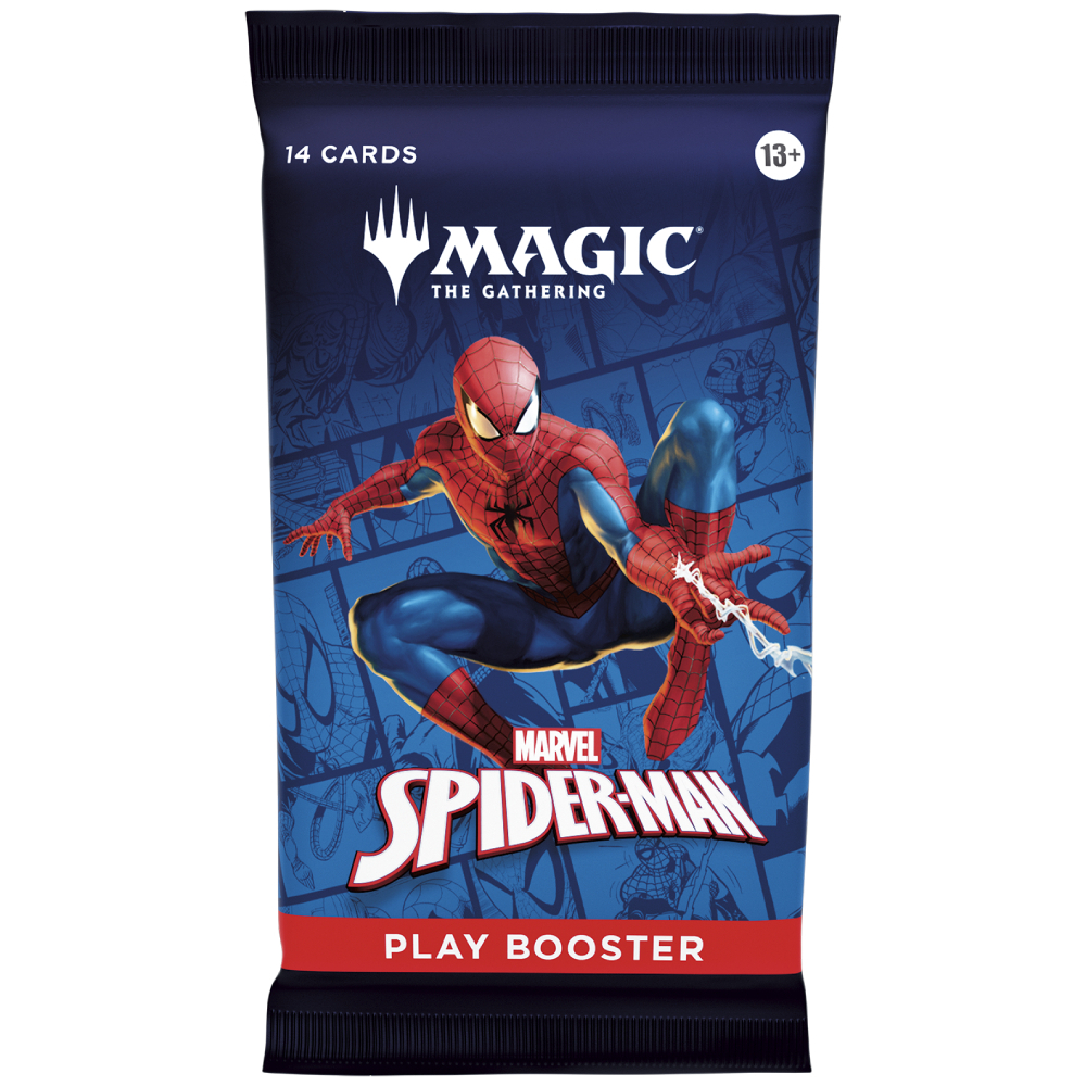 Marvel's Spider Man Play Booster Pack ซอง Magic The Gathering MTG ของแท้ ของใหม่ สภาพซีล