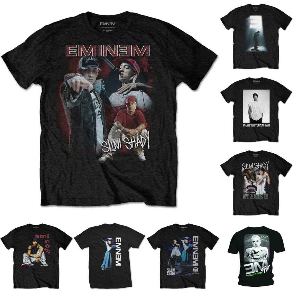 🇬🇧เปิด PREORDER เสื้อวง EMINEM T-SHIRT ลิขสิทธิ์ของแท้ UK 🤘🔥