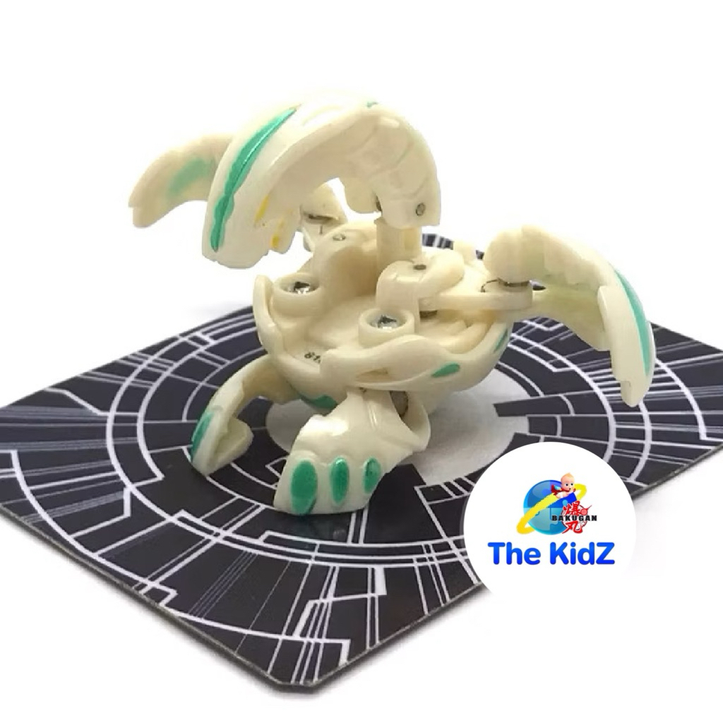 บาคุกัน Bakugan B2 Battle Brawlers White Pearl Ventus Wavern SUPER RARE