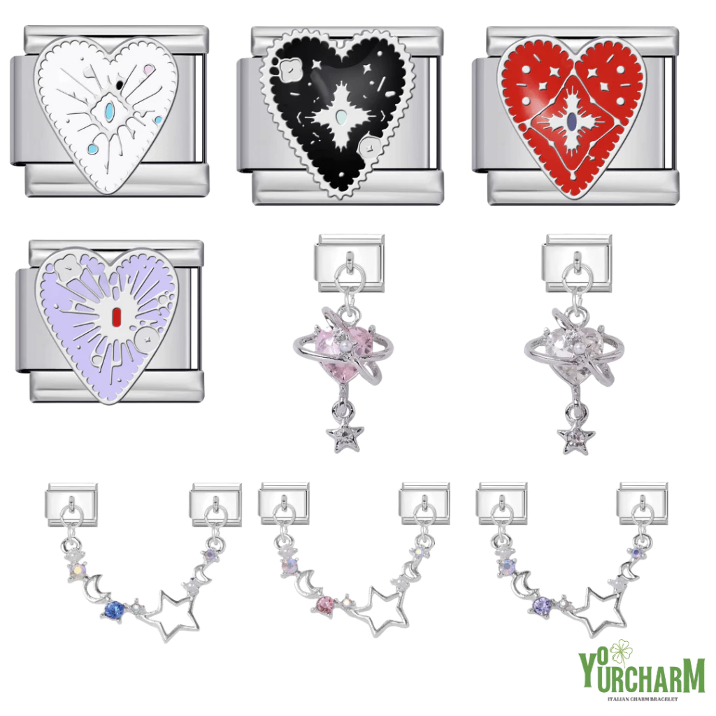 yourcharm italian charm bracelet อิตาเลี่ยนชาร์ม สร้อยข้อมือเลือกลายเองได้ ราคาต่อ 1 ชิ้น
