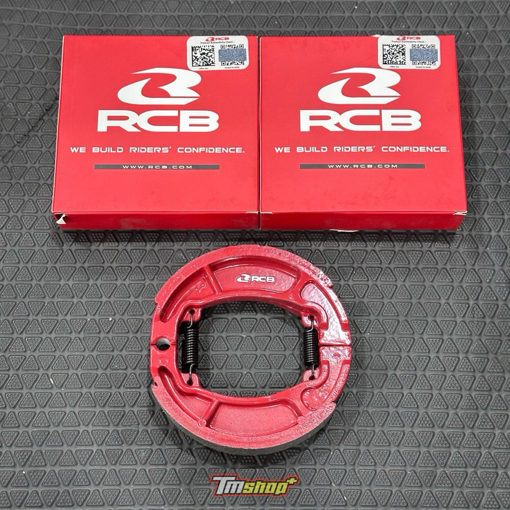 ผ้าเบรคดรั้ม RCB สำหรับ Honda🔴 Click Scoopy PCX Zoomer Lead Giorno